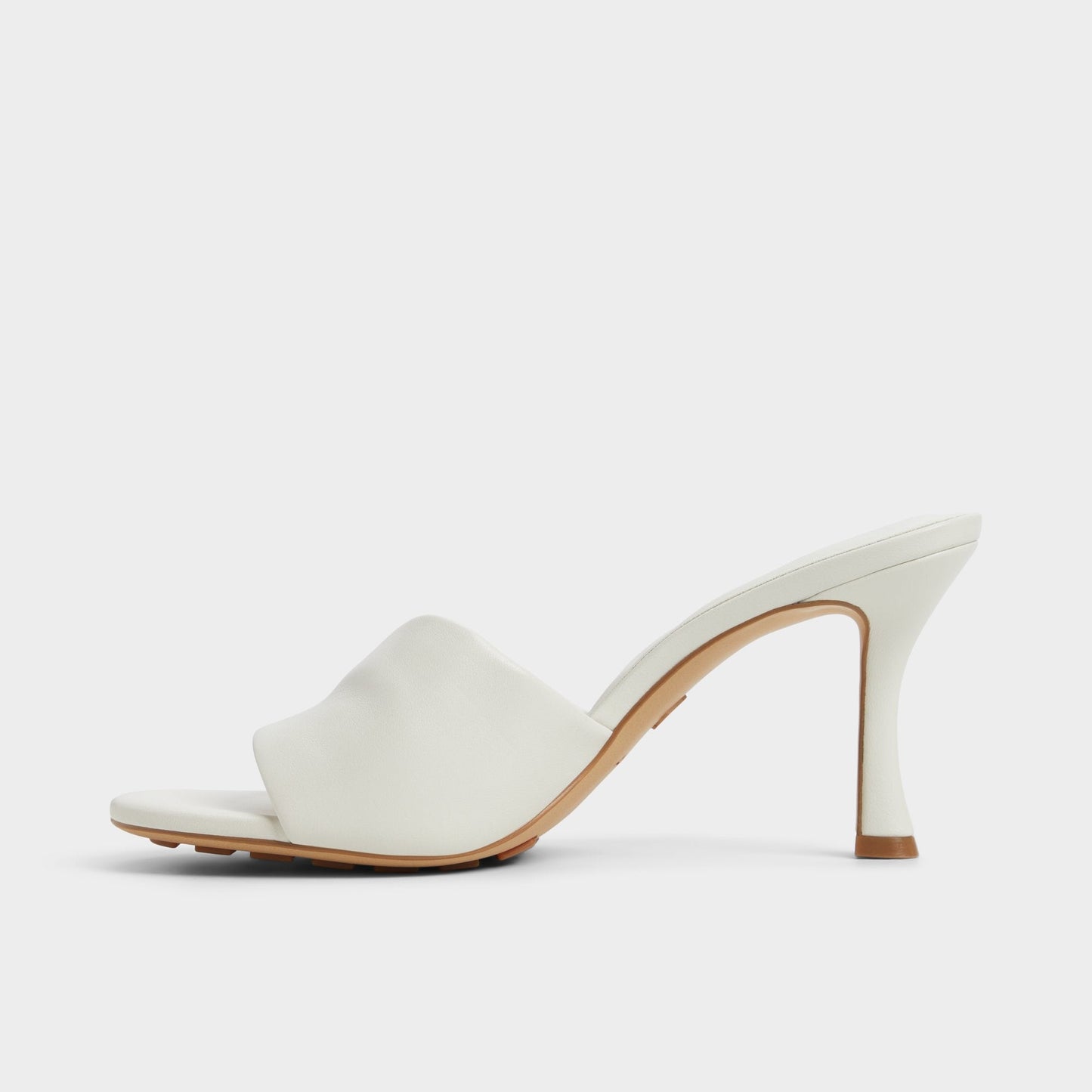 Lyhanna White/Bone Women's Heeled mules - Heeled mule, Stiletto heel - White/Bone