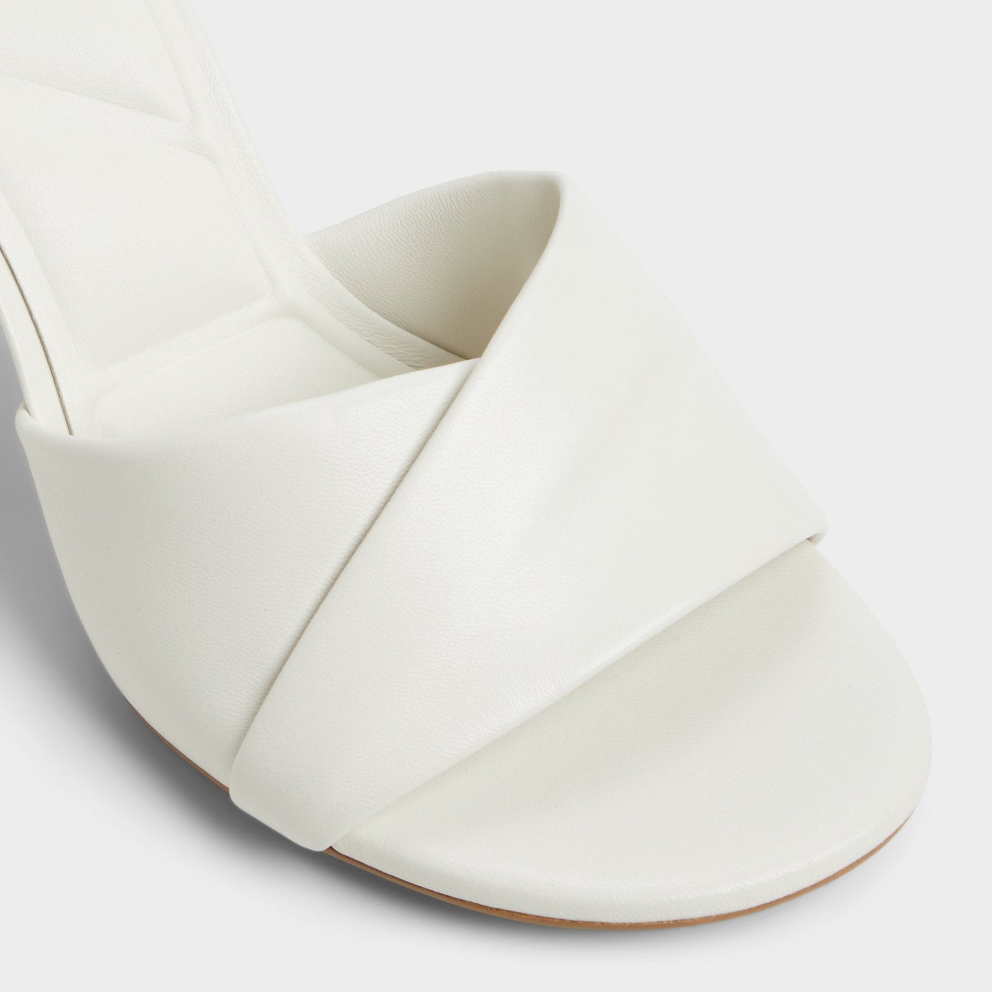 Lyhanna White/Bone Women's Heeled mules - Heeled mule, Stiletto heel - White/Bone
