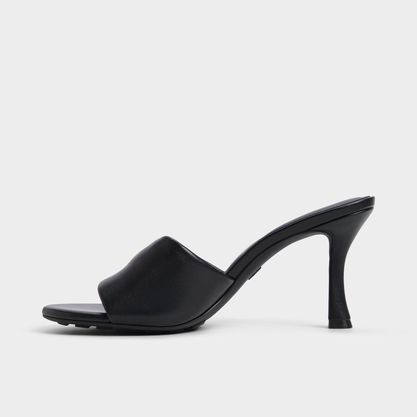 Lyhanna Black Women's Heeled mules - Heeled mule, Stiletto heel - Black