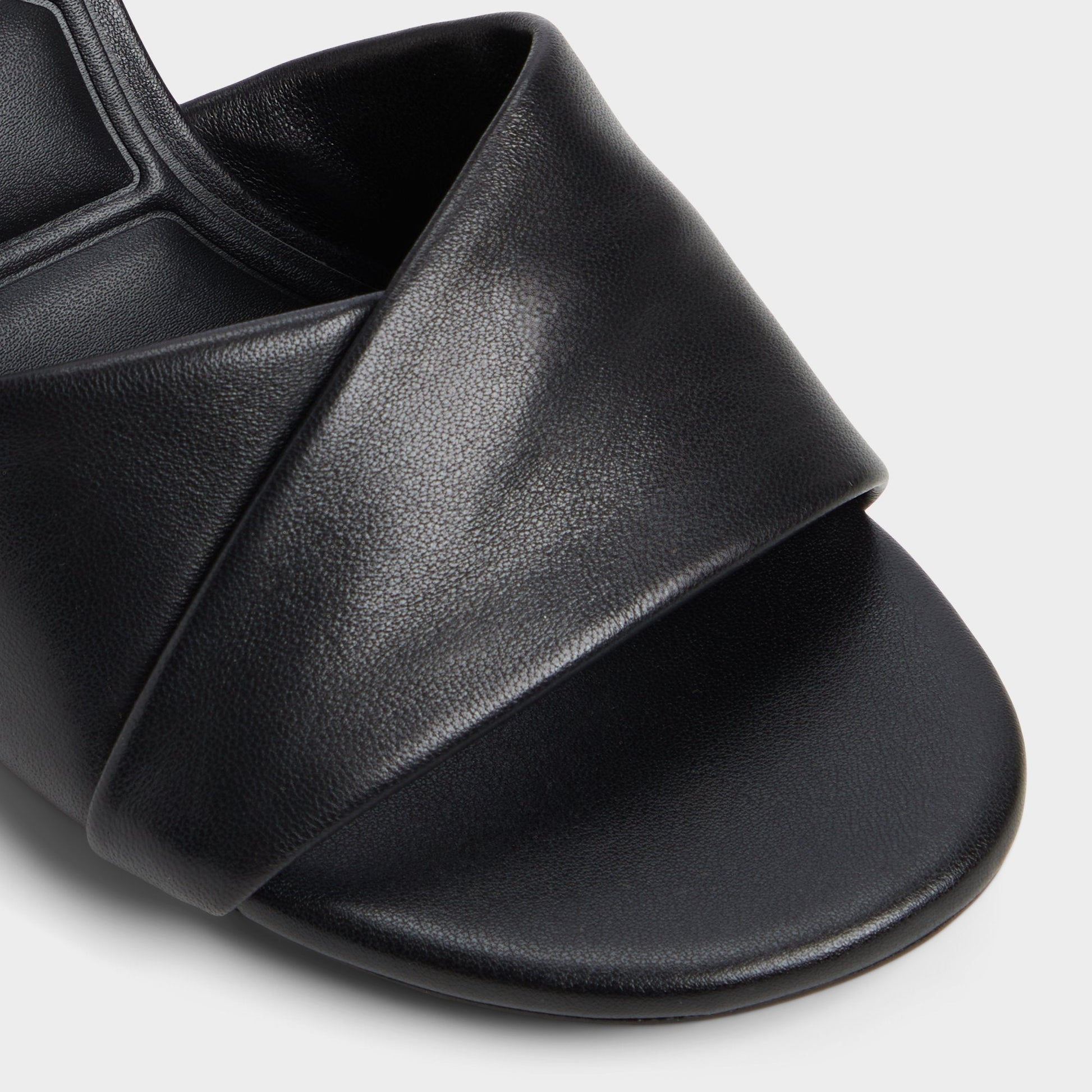 Lyhanna Black Women's Heeled mules - Heeled mule, Stiletto heel - Black