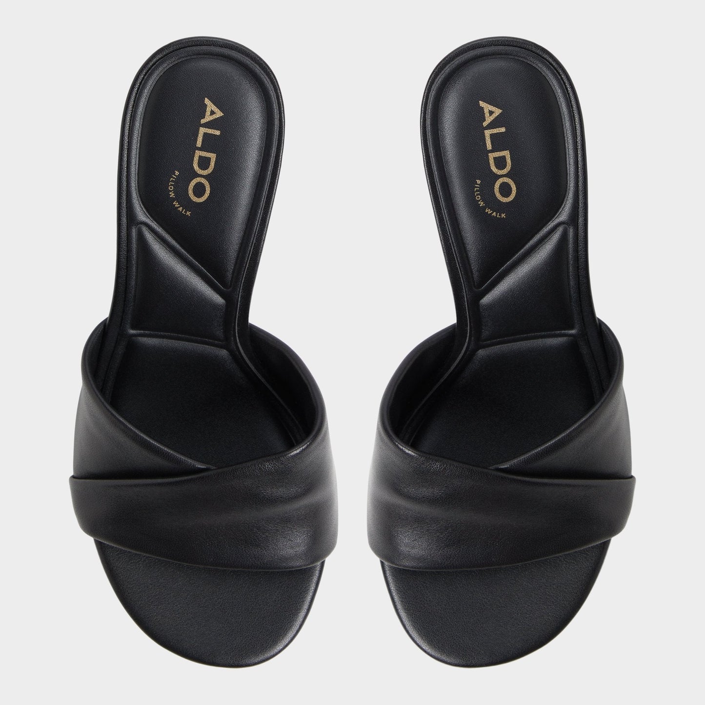 Lyhanna Black Women's Heeled mules - Heeled mule, Stiletto heel - Black