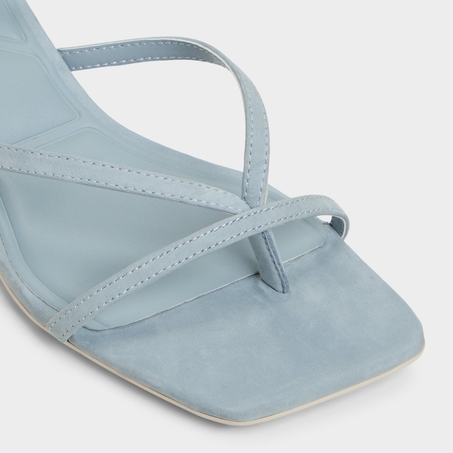 Soffie Other Blue Women's Strappy sandals - Strappy heeled sandal, Kitten heel - Other Blue