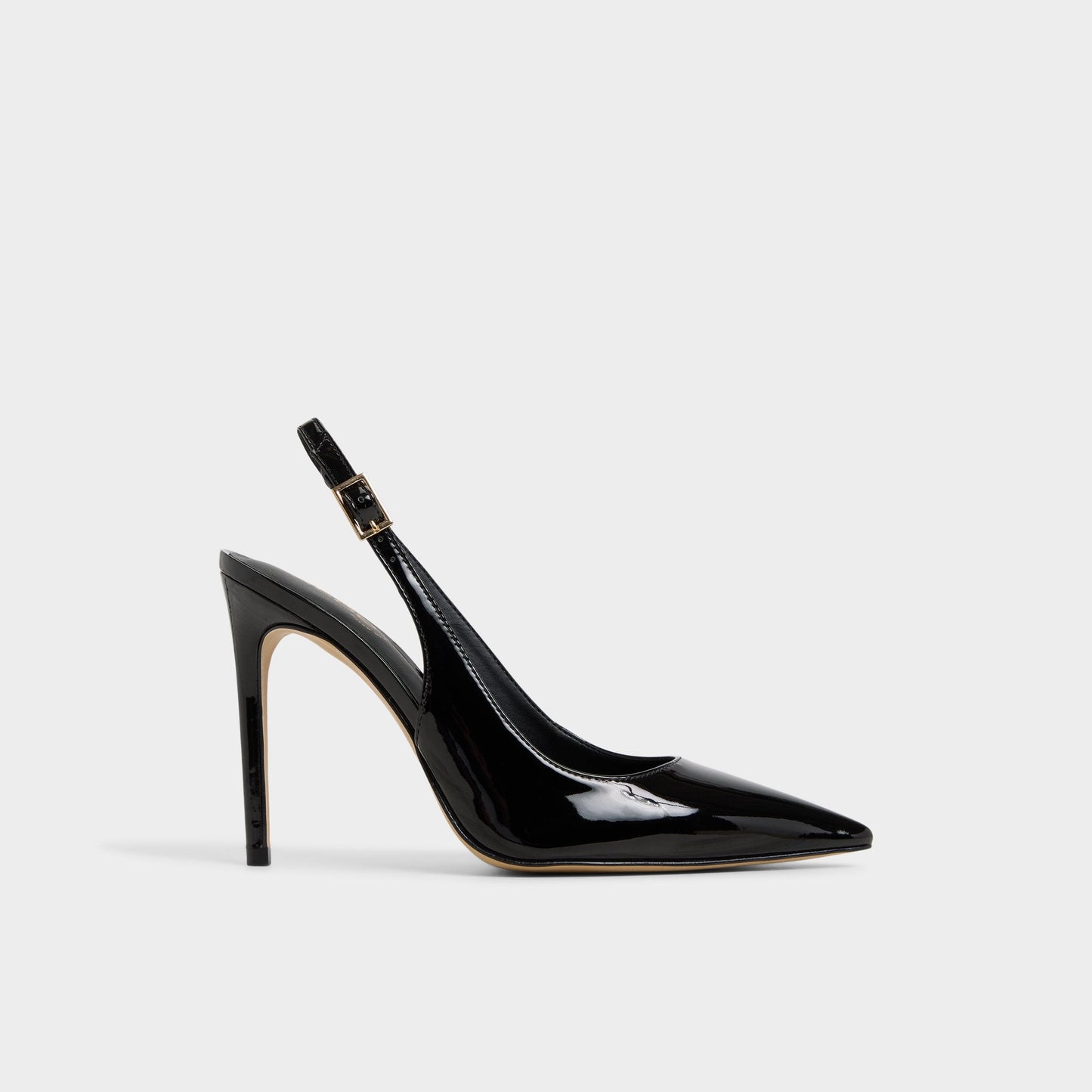 Stessysling Black Women's Pumps - Sling back high heel, Stiletto heel - Black