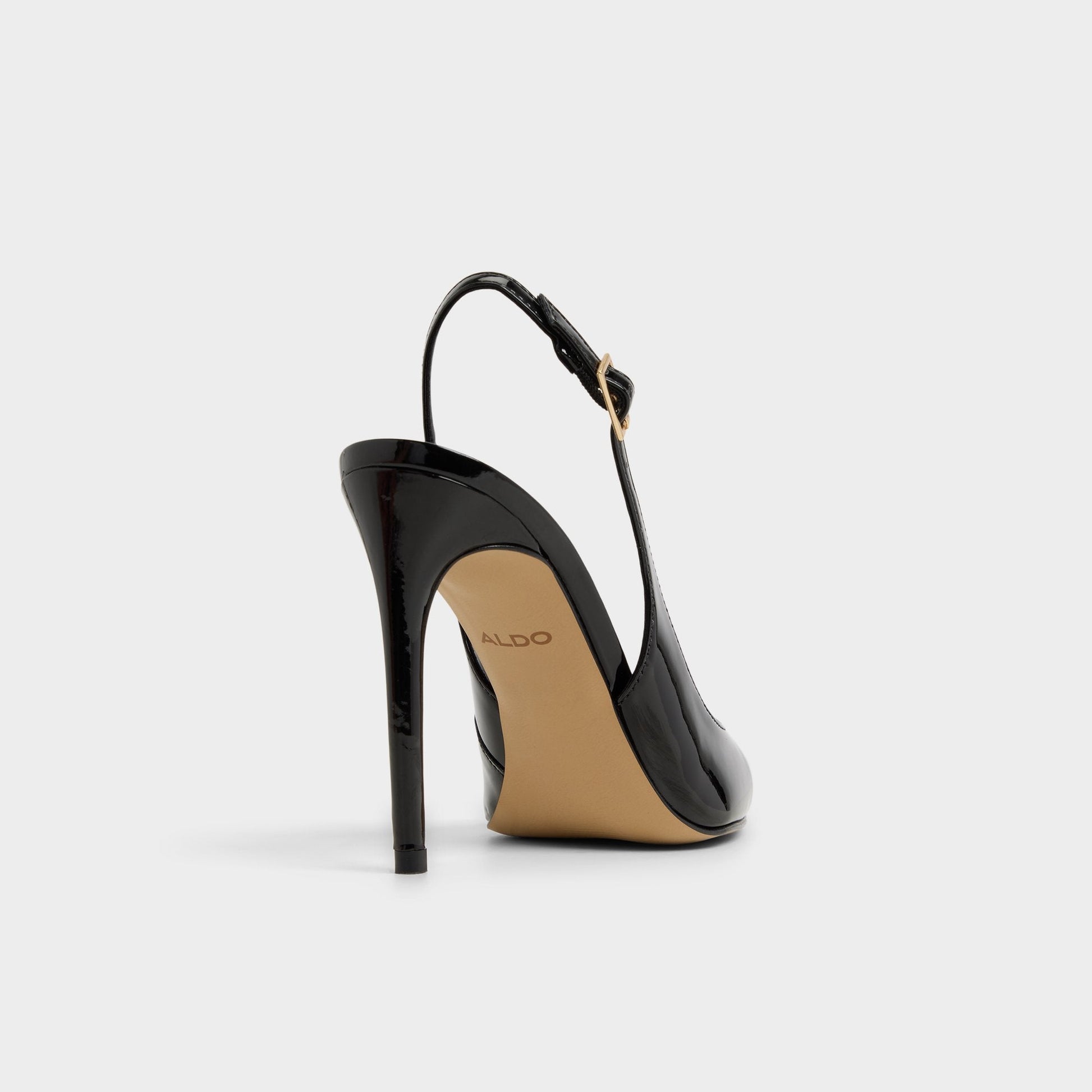 Stessysling Black Women's Pumps - Sling back high heel, Stiletto heel - Black