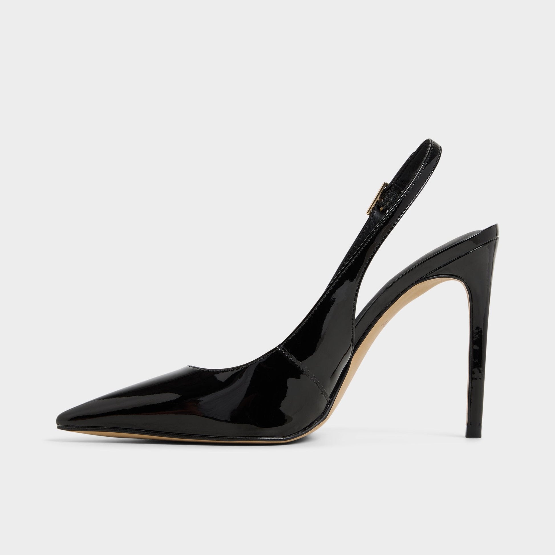 Stessysling Black Women's Pumps - Sling back high heel, Stiletto heel - Black