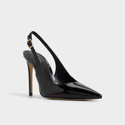 Stessysling Black Women's Pumps - Sling back high heel, Stiletto heel - Black
