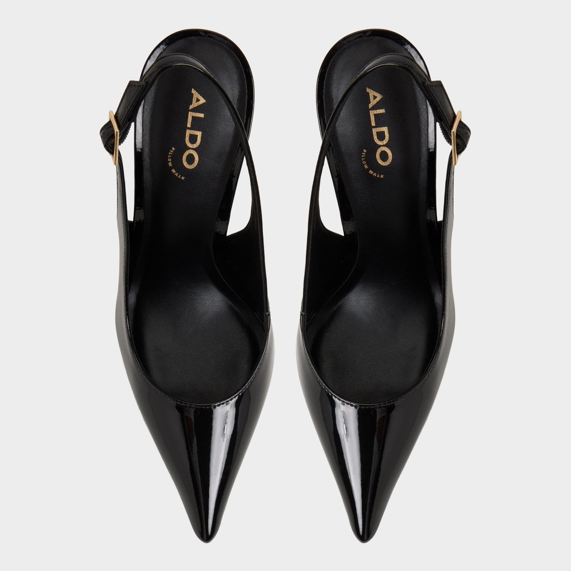 Stessysling Black Women's Pumps - Sling back high heel, Stiletto heel - Black
