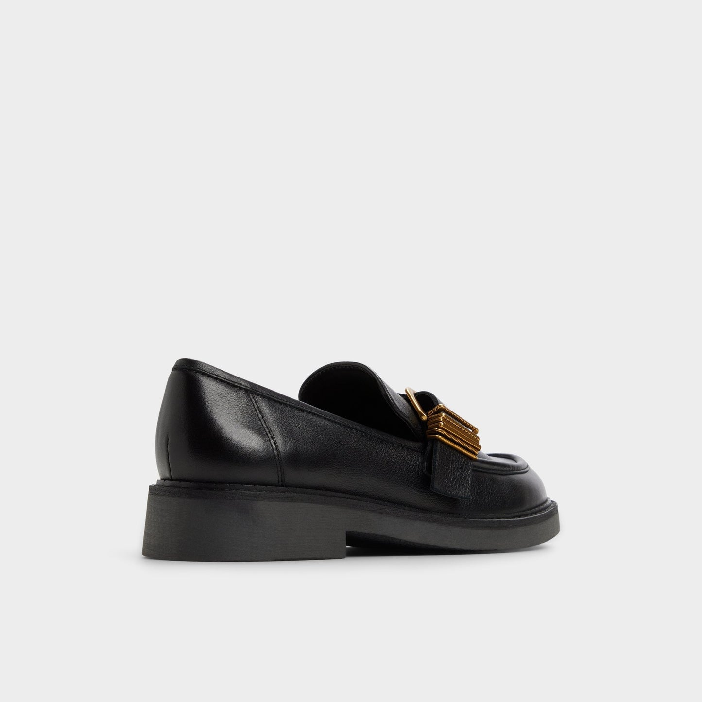 Kalya in Black - Loafer, Block heel - Black