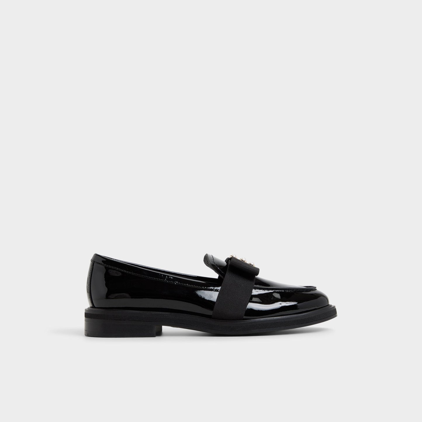 Bissom in Black - Loafer, Block heel - Black