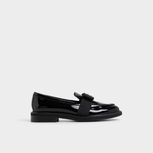 Bissom in Black - Loafer, Block heel - Black