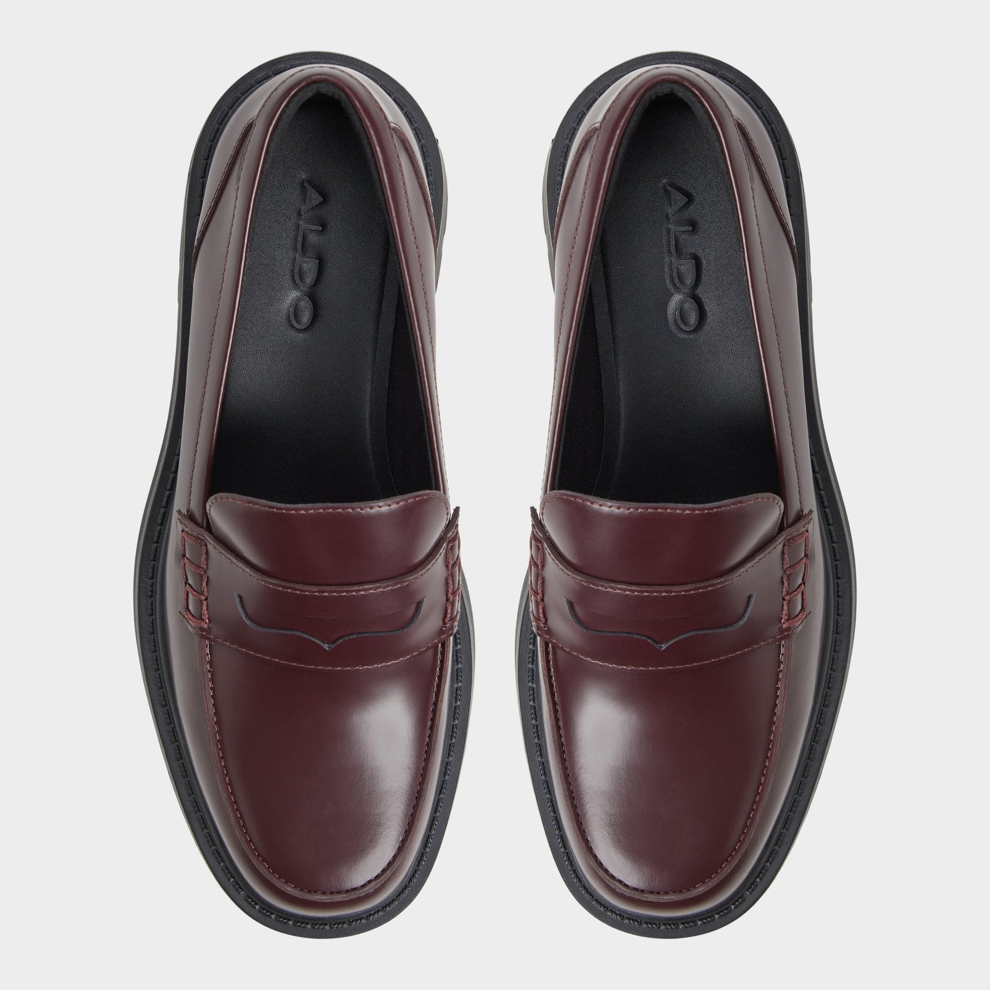 Cadaycia in Bordo - Loafer, Lug sole - Bordo