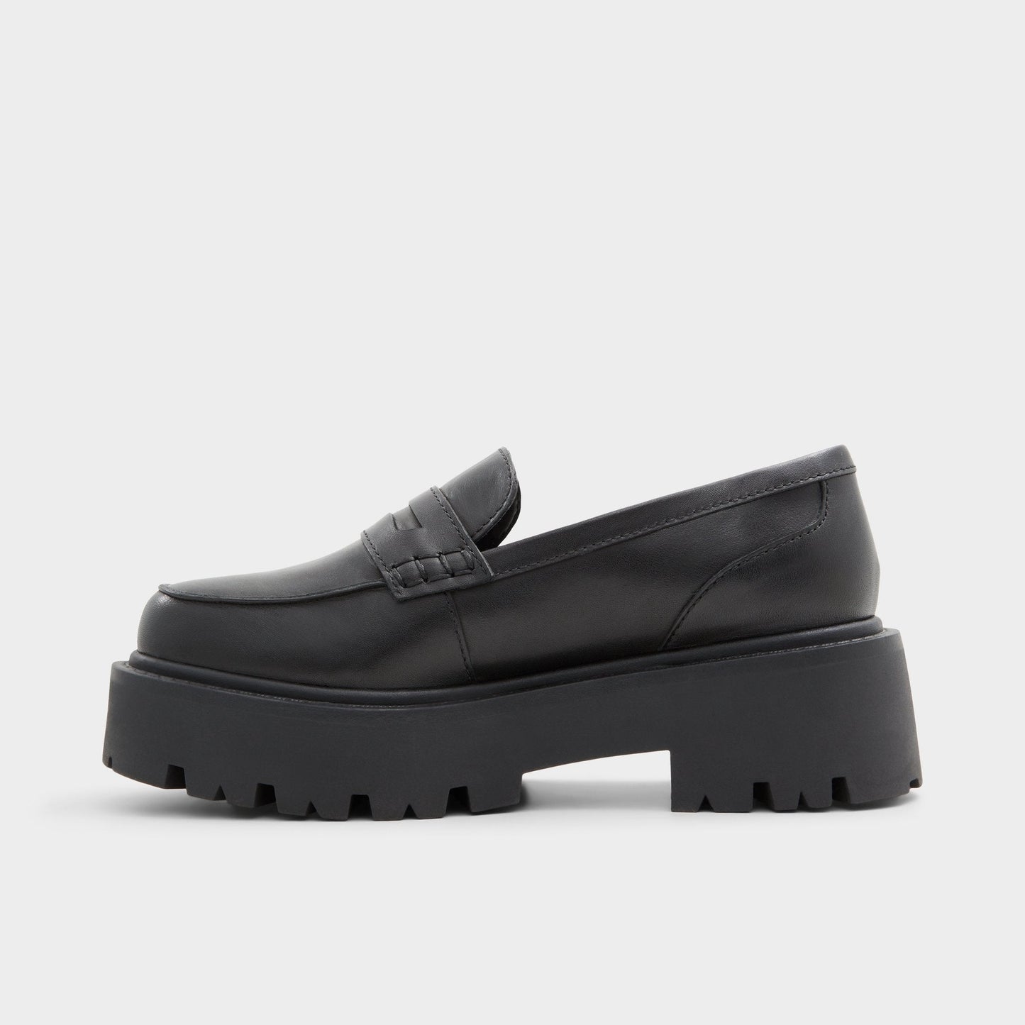 Cadaycia Black Women's Loafers & Oxfords - Loafer, Lug sole - Black