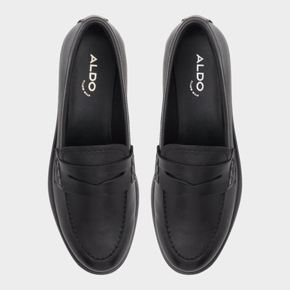 Lededanten Black Women's Loafers & Oxfords - Loafer, Block heel - Black