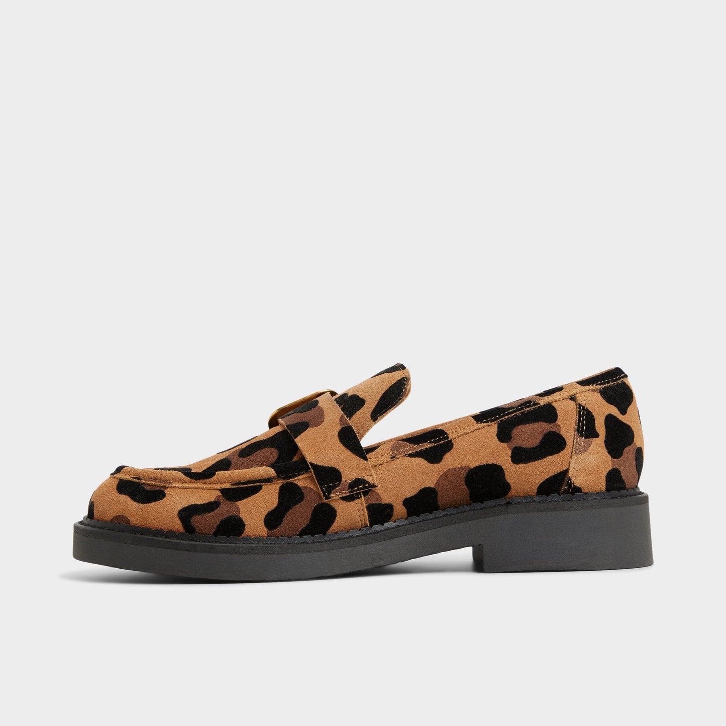 Kalya in Brown Multi - Loafer, Block heel - Brown Multi