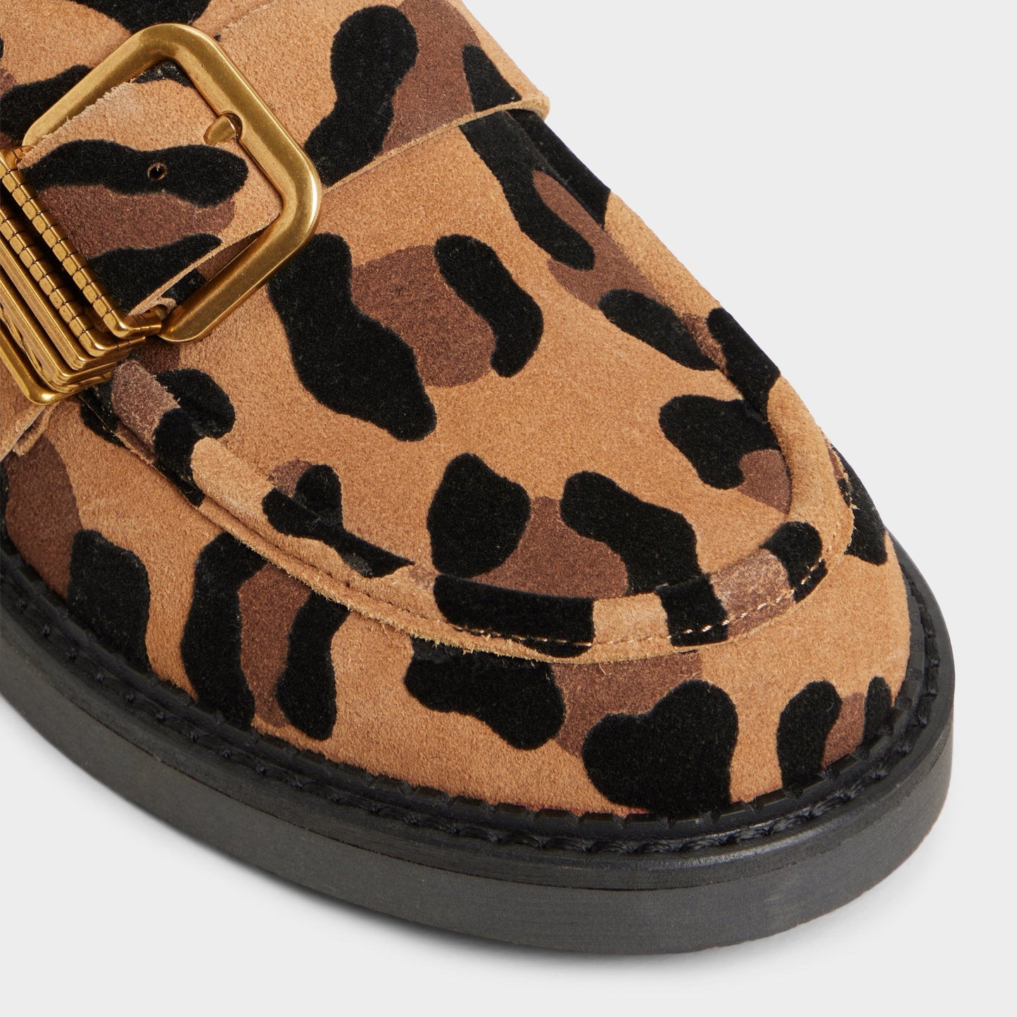 Kalya in Brown Multi - Loafer, Block heel - Brown Multi