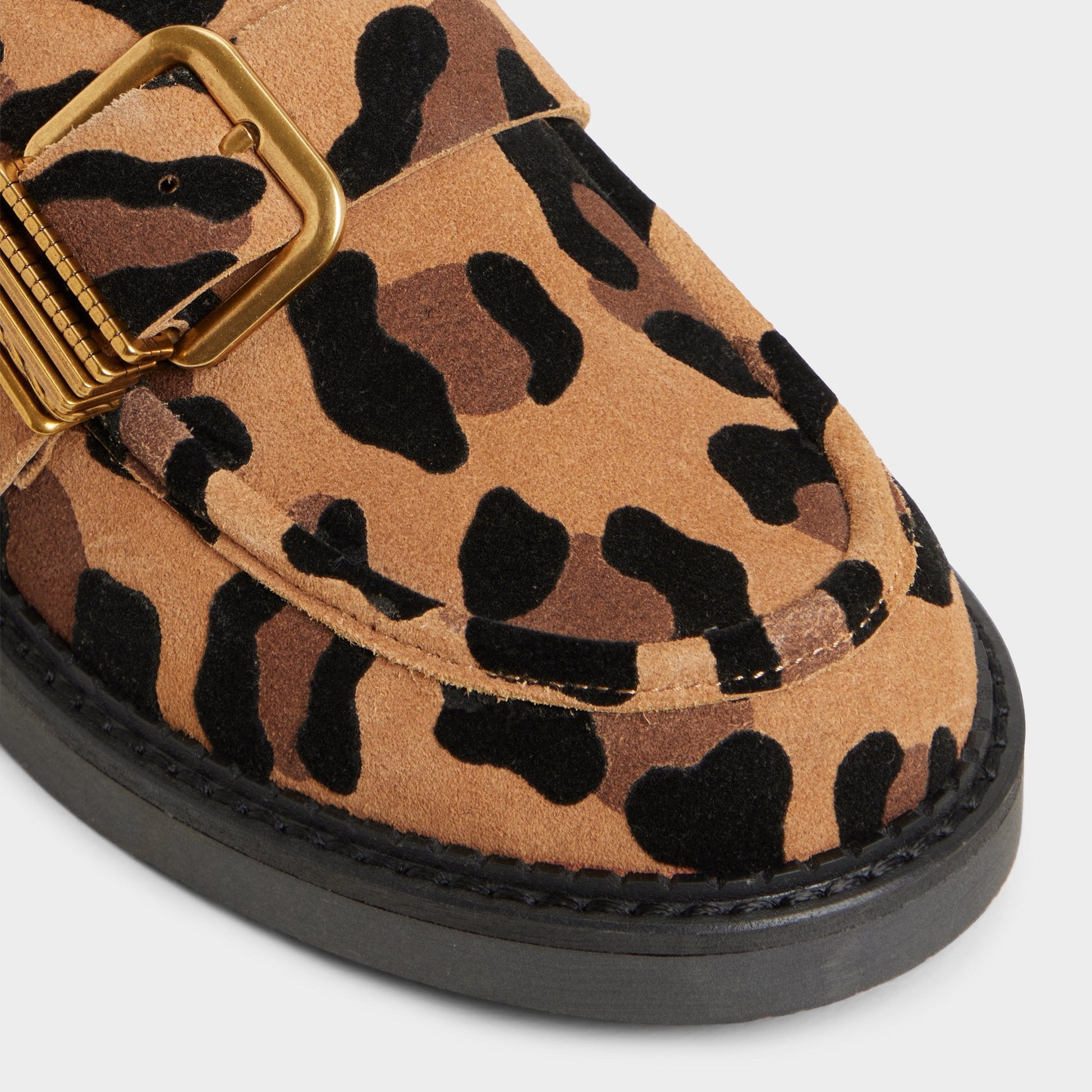 Kalya in Brown Multi - Loafer, Block heel - Brown Multi