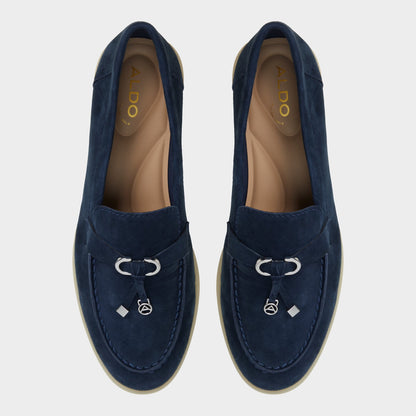 Creras Navy Women's Loafers & Oxfords - Loafer - Navy
