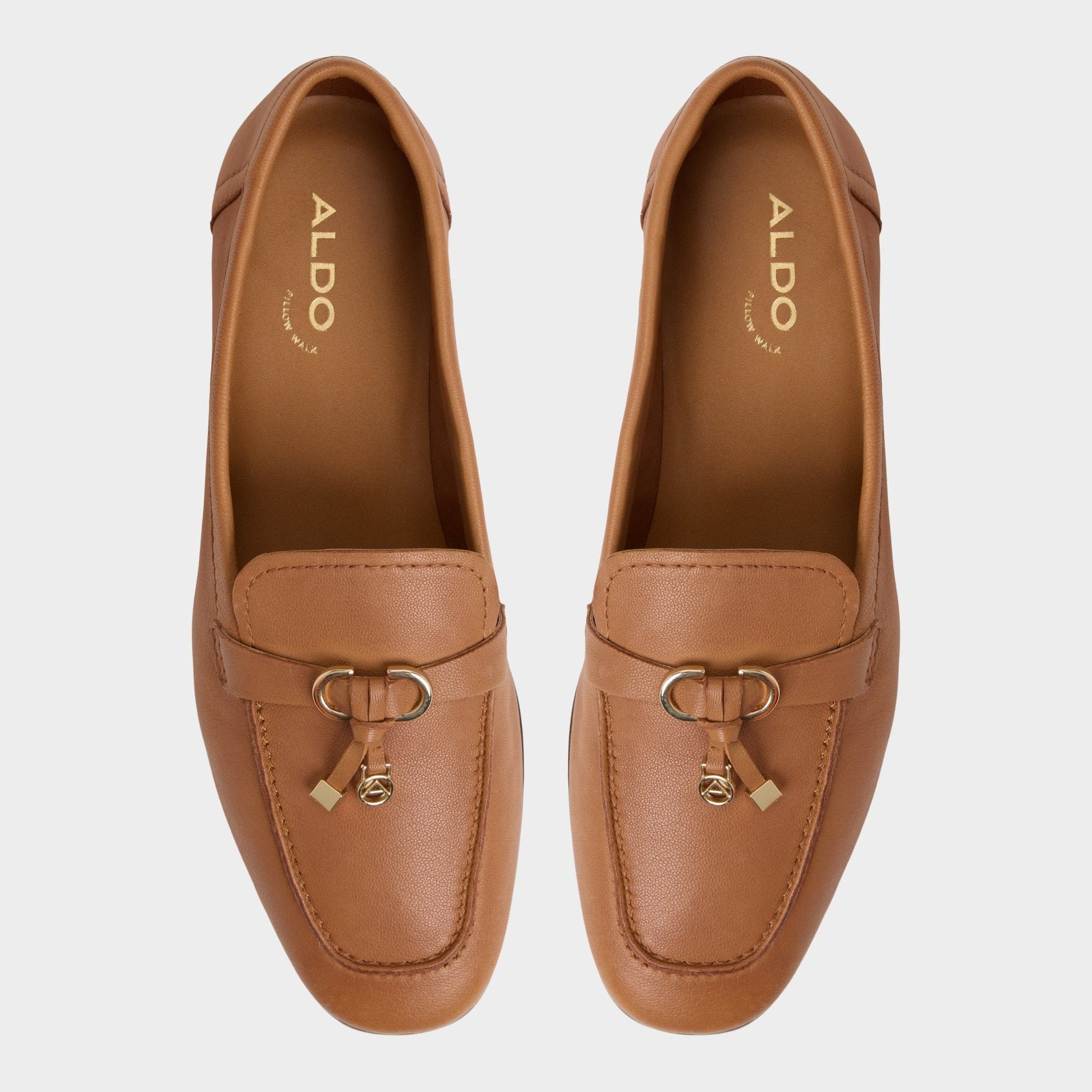 Ybilide Medium Brown Women's Loafers & Oxfords - Loafer - Medium brown