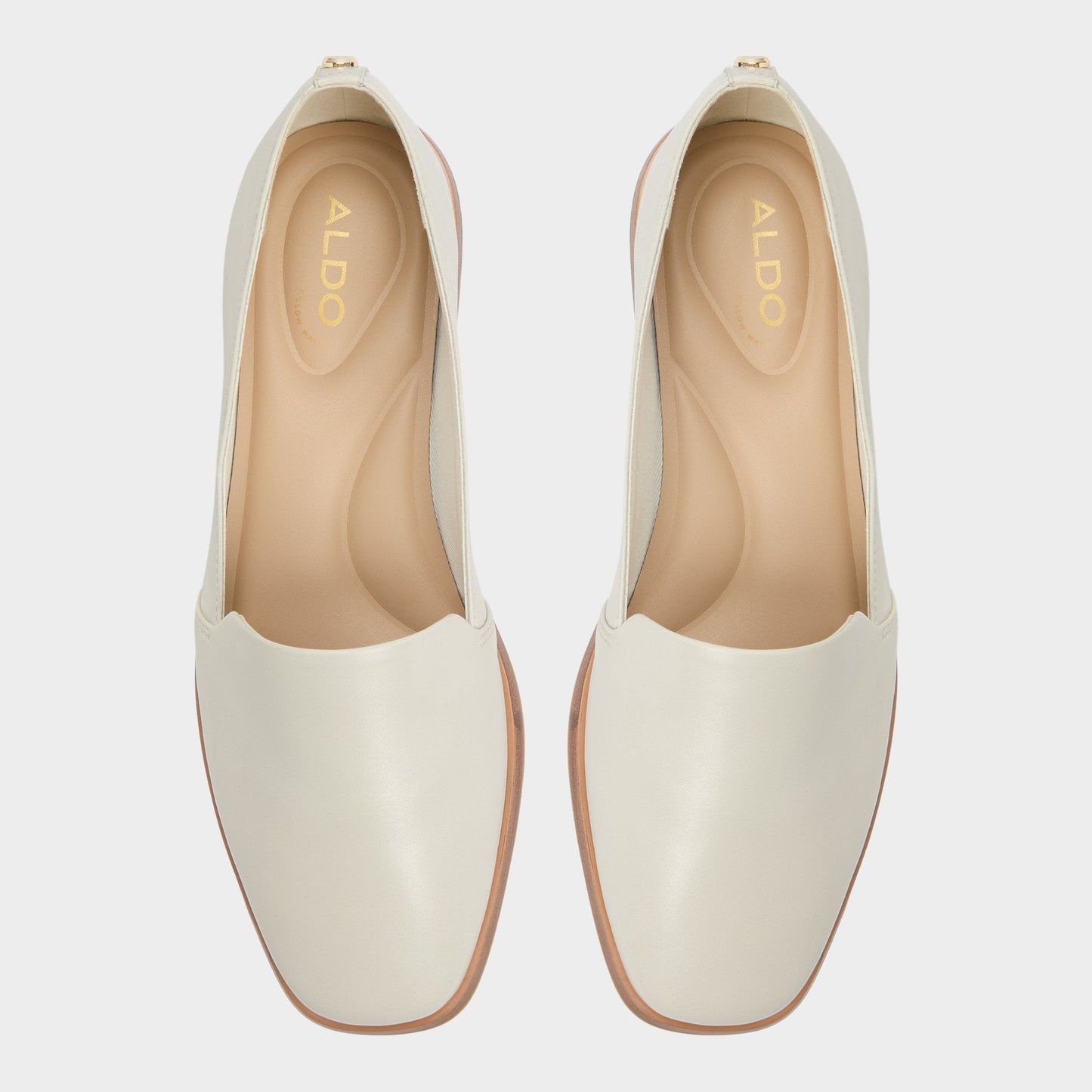 Caraelia White/Bone Women's Loafers & Oxfords - Loafer - White/bone