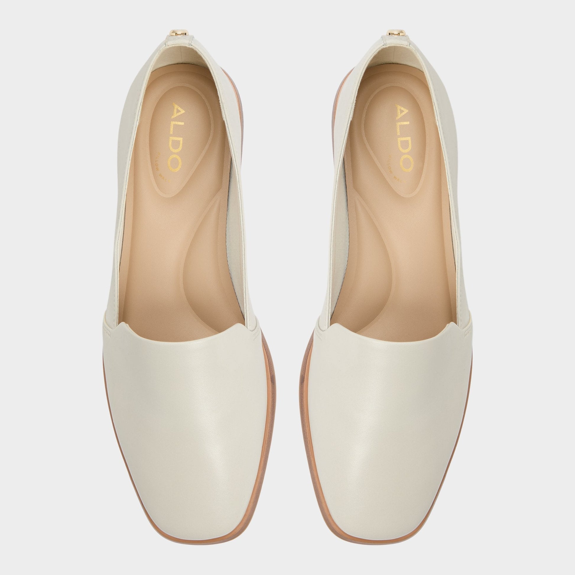 Caraelia White/Bone Women's Loafers & Oxfords - Loafer - White/bone