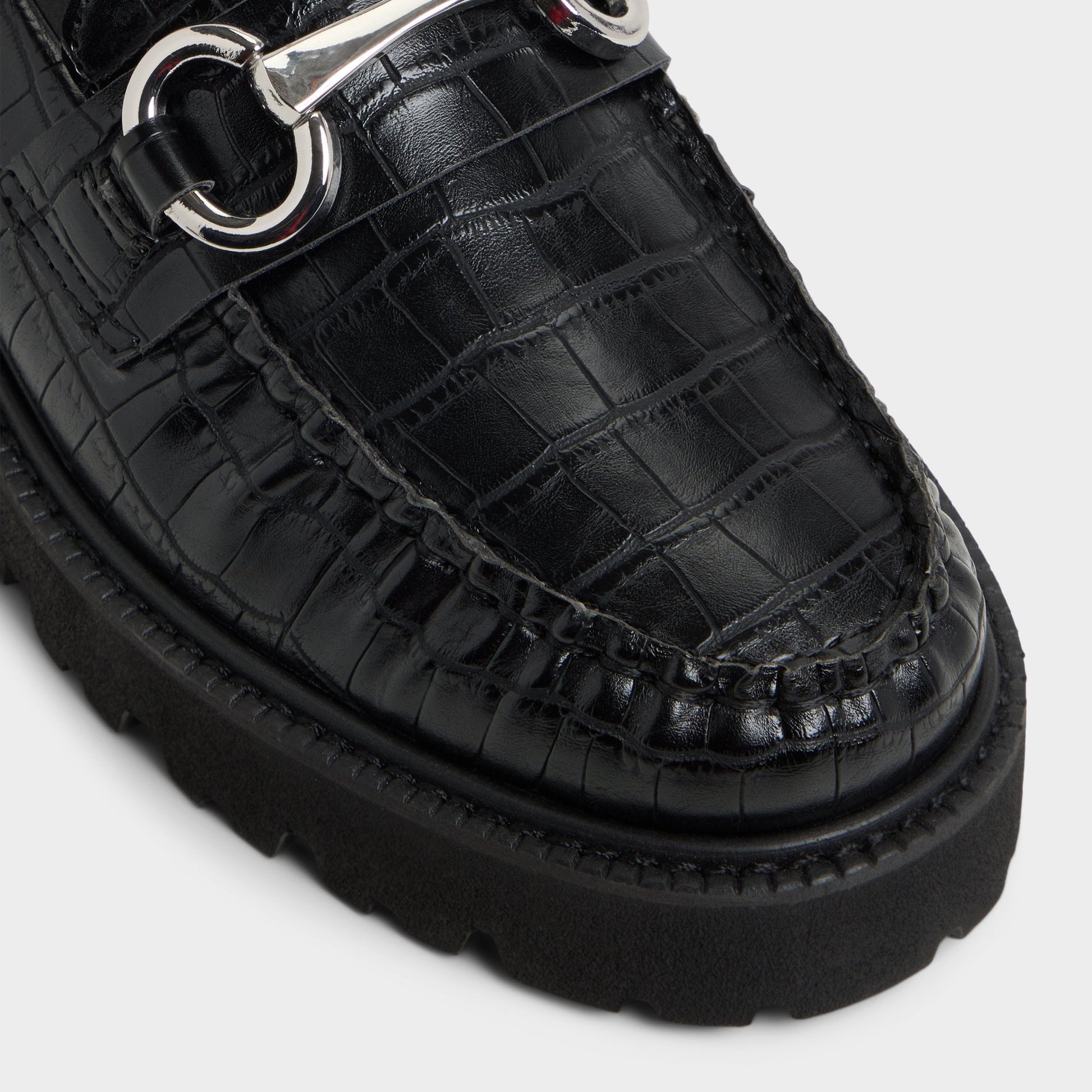 Danrose Black Women's Loafers & Oxfords - Loafer, Lug sole - Black