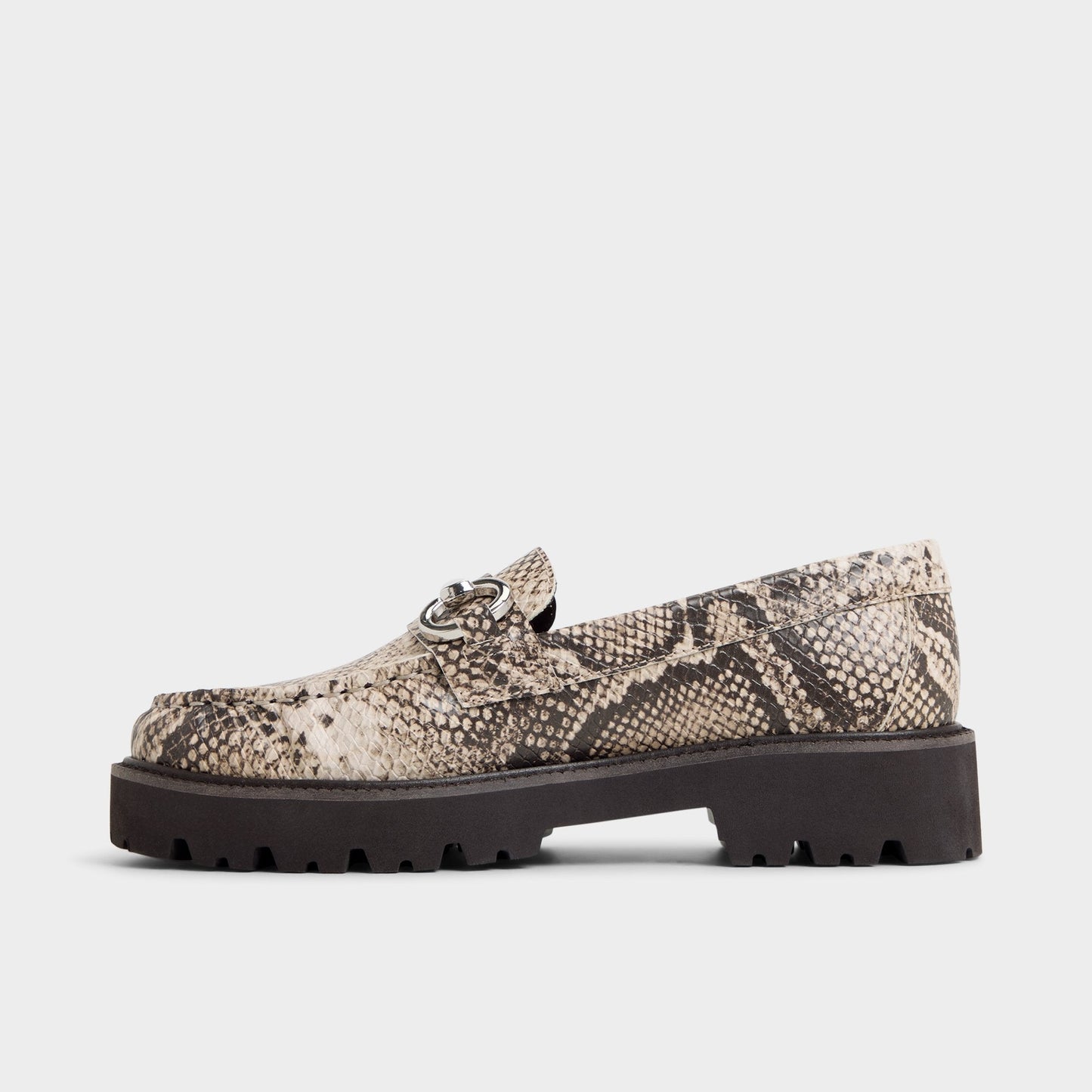 Danrose in Open Brown - Loafer, Lug sole - Open Brown