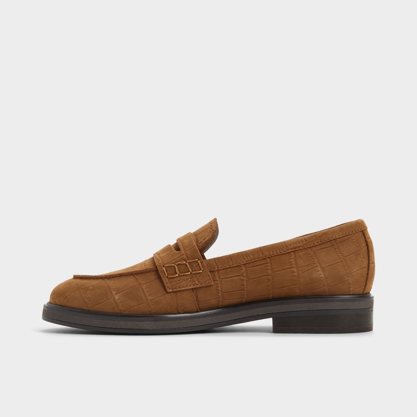Lededanten Dark Brown Women's Loafers & Oxfords - Loafer, Block heel - Dark Brown