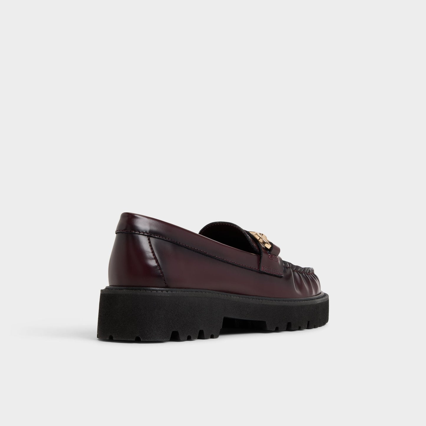 Danrose in Bordo - Loafer, Lug sole - Bordo