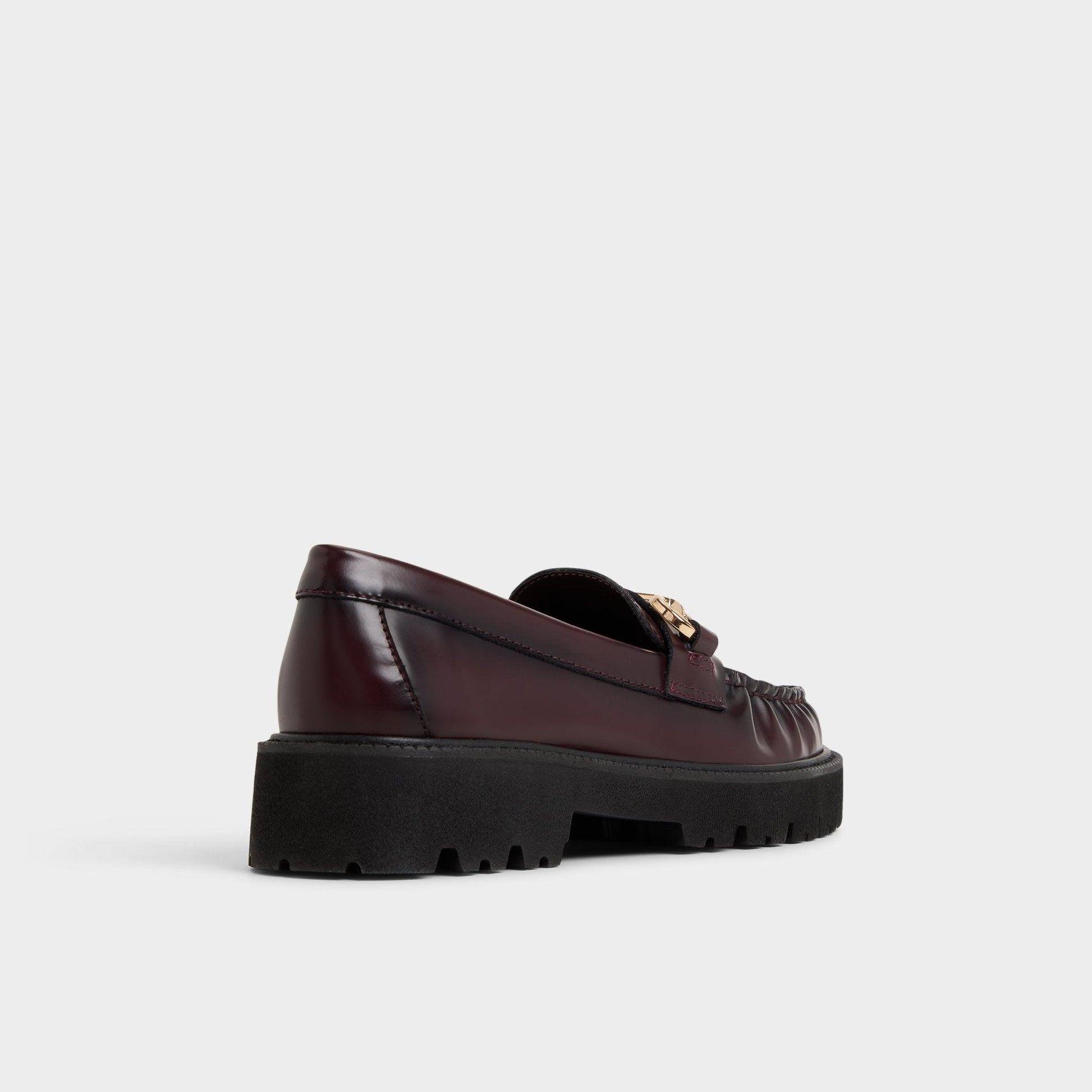 Danrose in Bordo - Loafer, Lug sole - Bordo