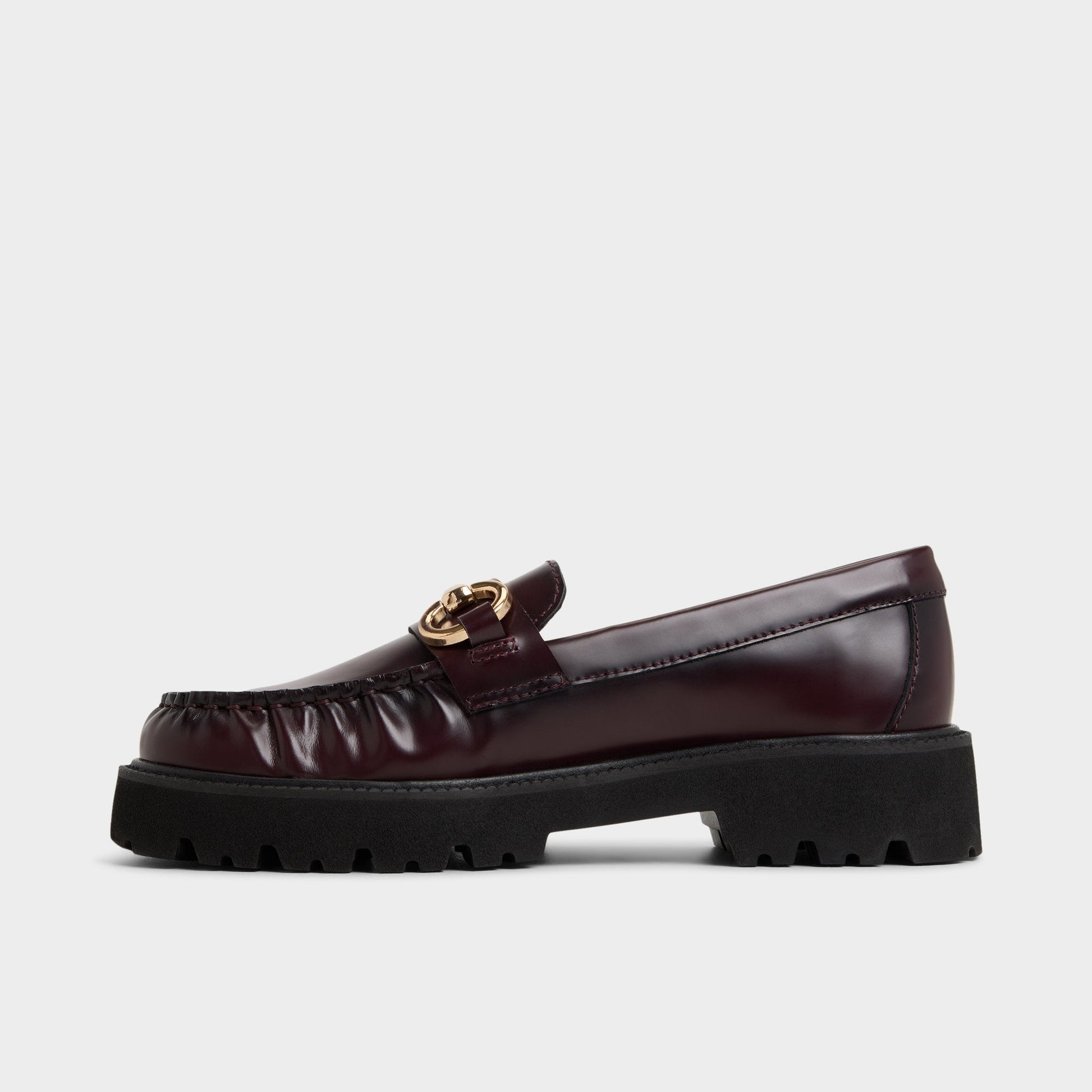 Danrose in Bordo - Loafer, Lug sole - Bordo