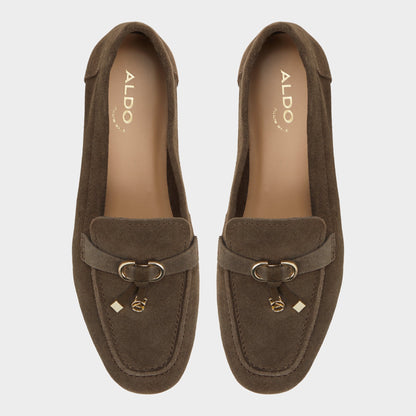 Ybilide Dark Green Women's Loafers & Oxfords - Loafer - Dark Green