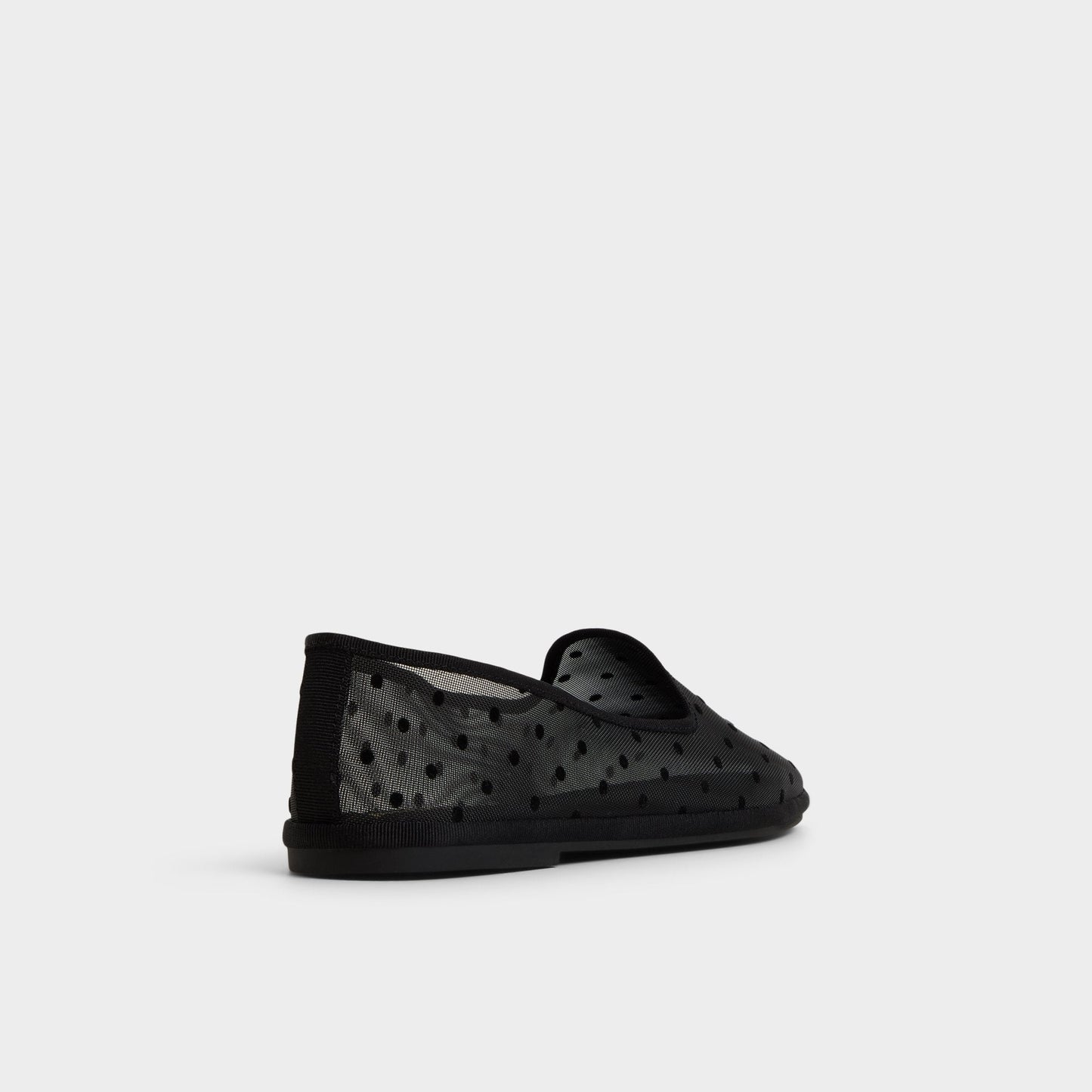 Aurabelle Black Textile Mesh Women's Loafers & Oxfords - Loafer - Black