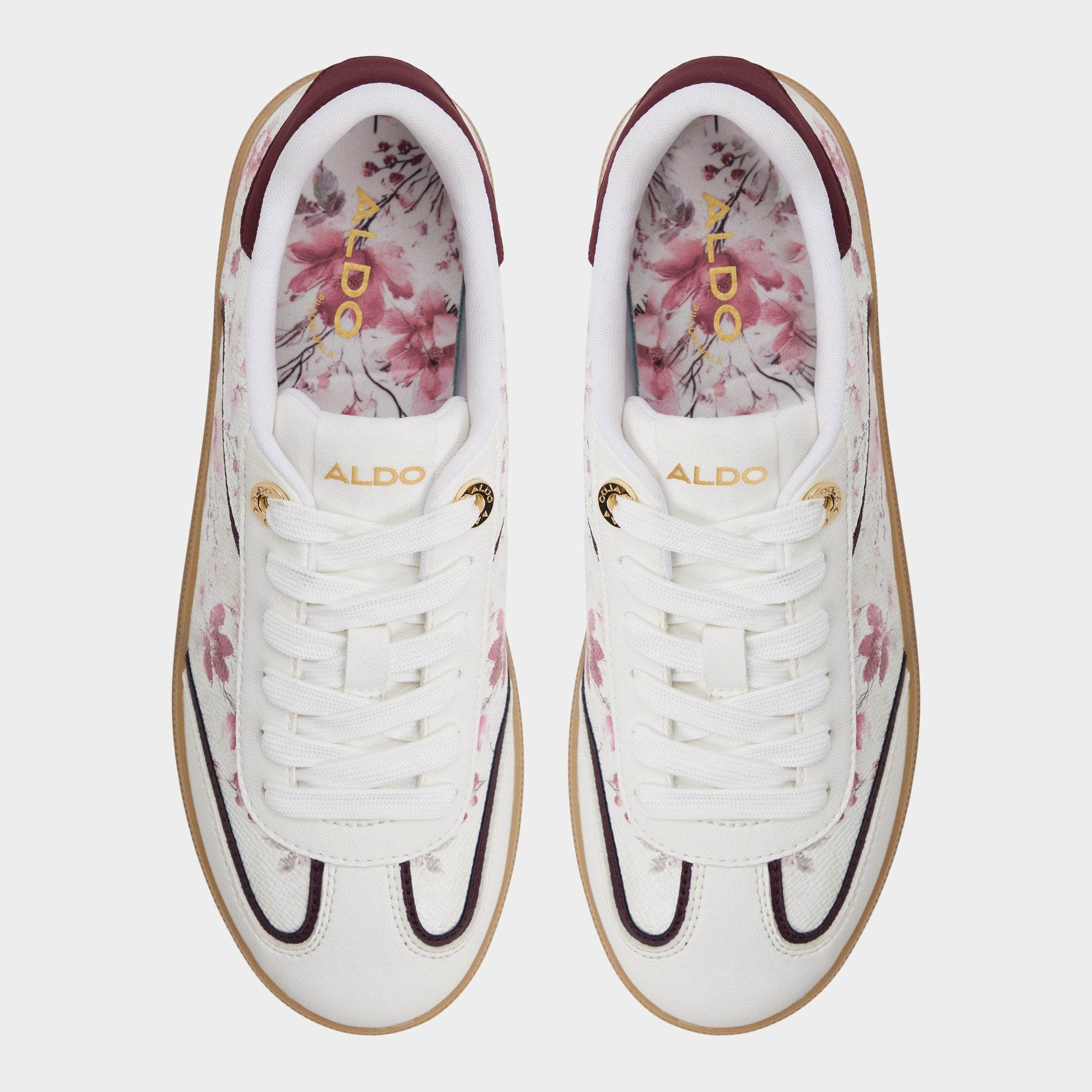 Areanne in White Combo 14194887 - Sneaker, Jogger sole - White combo
