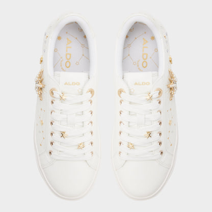 Starbright in White - Sneaker, Cup sole - White