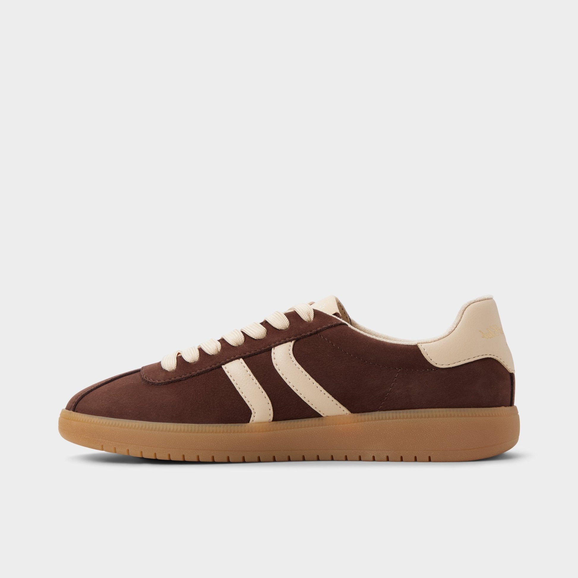 Chicsneaker in Dark Brown - Sneaker, Cup sole - Dark brown