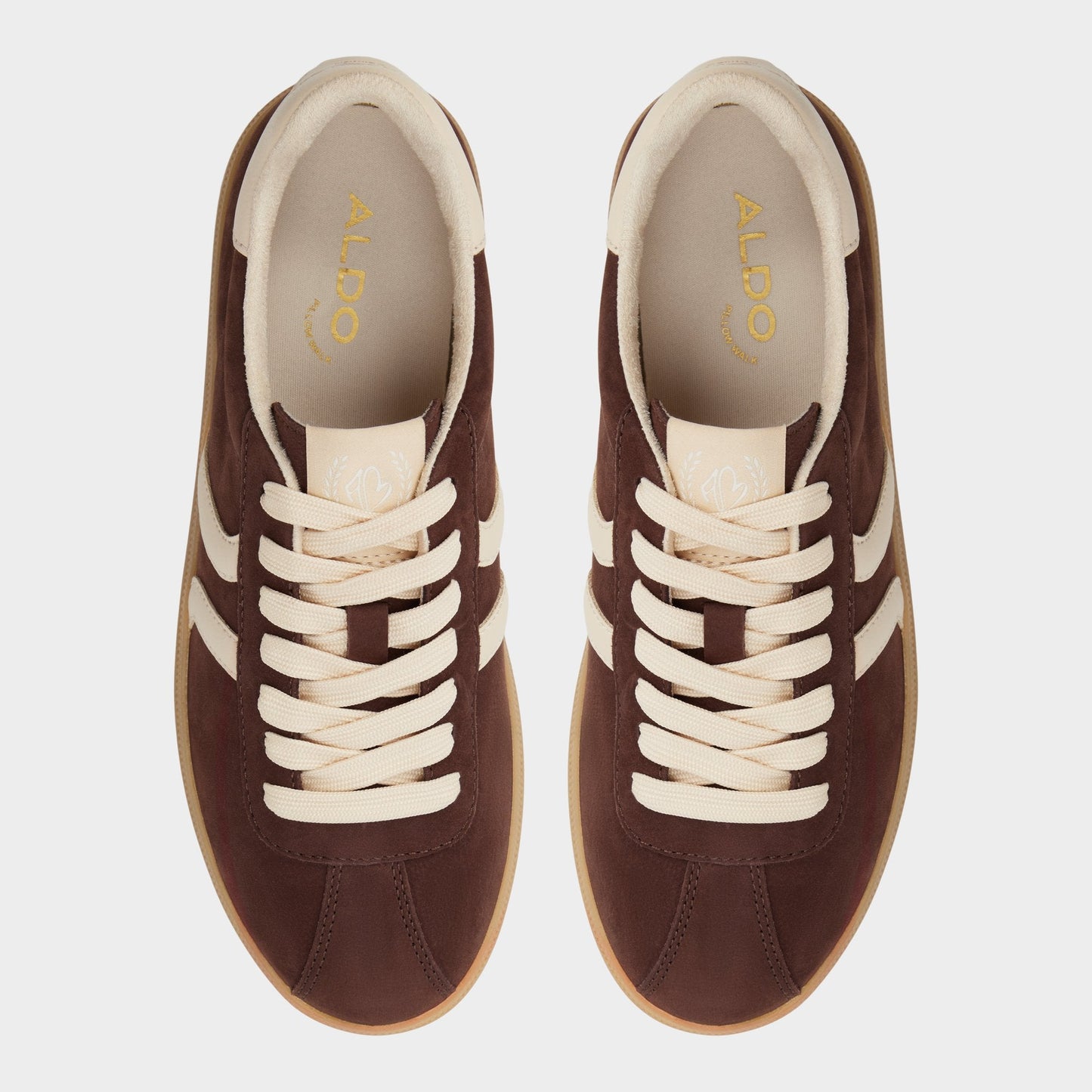 Chicsneaker in Dark Brown - Sneaker, Cup sole - Dark brown