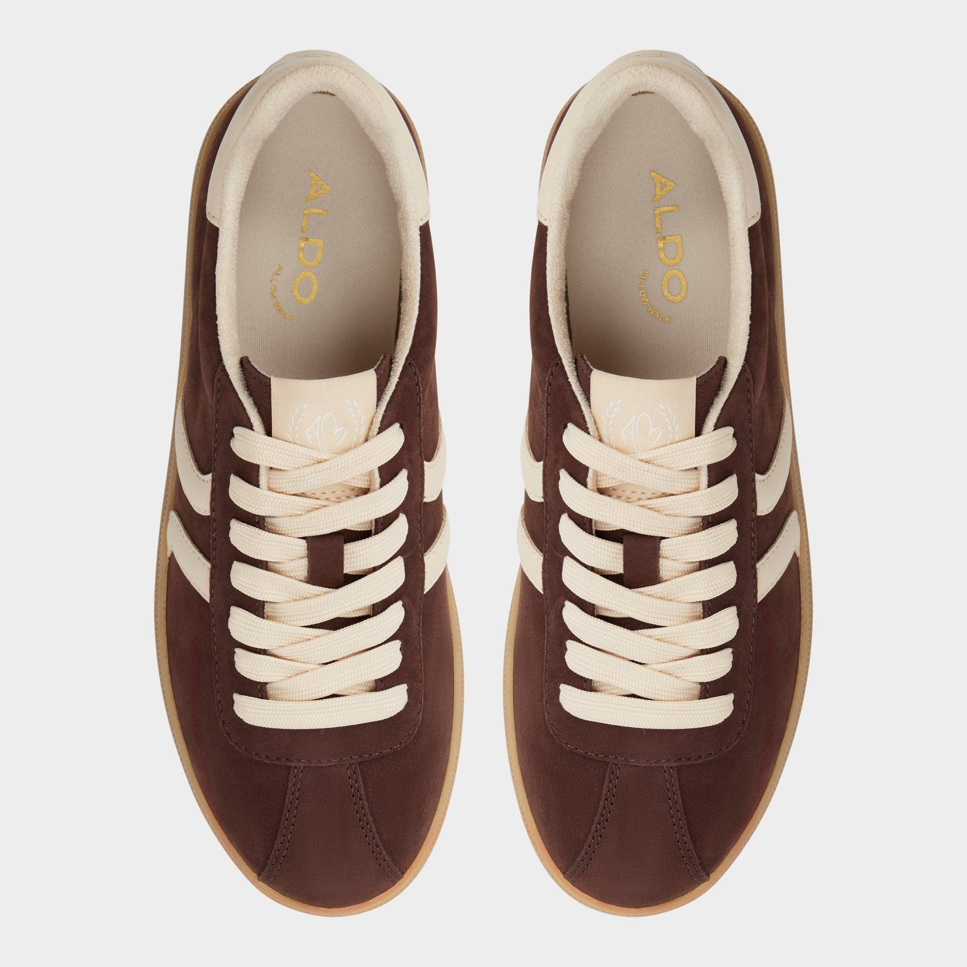 Chicsneaker in Dark Brown - Sneaker, Cup sole - Dark brown