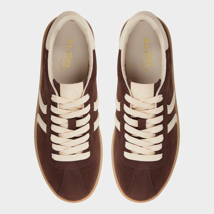 Chicsneaker in Dark Brown - Sneaker, Cup sole - Dark brown