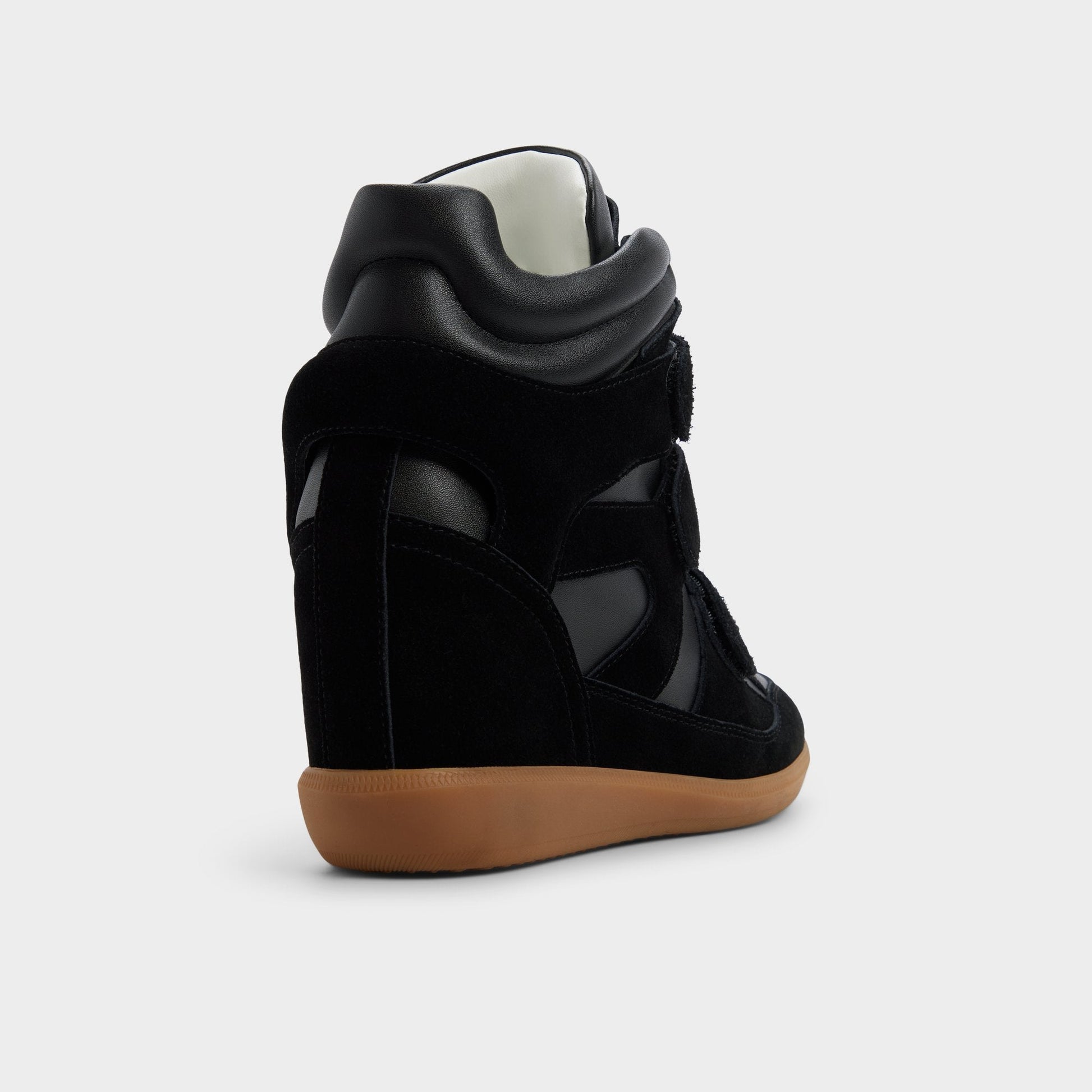 Bellissamo in Black - Wedge sneaker, Wedge heel - Black
