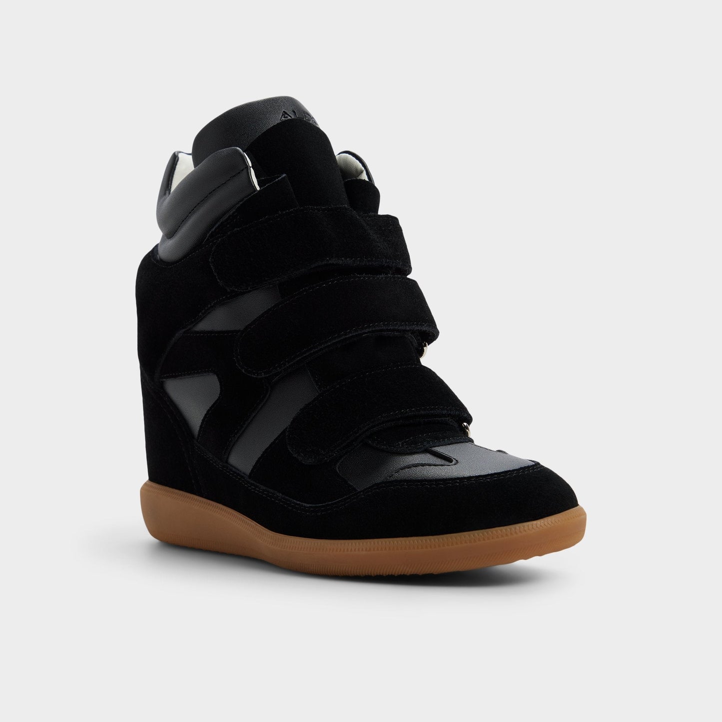 Bellissamo in Black - Wedge sneaker, Wedge heel - Black