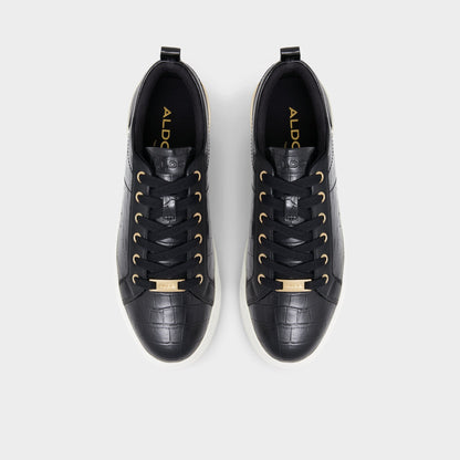 Dilathielle Black Women's Low top sneakers - Low top sneaker, Cup sole - Black