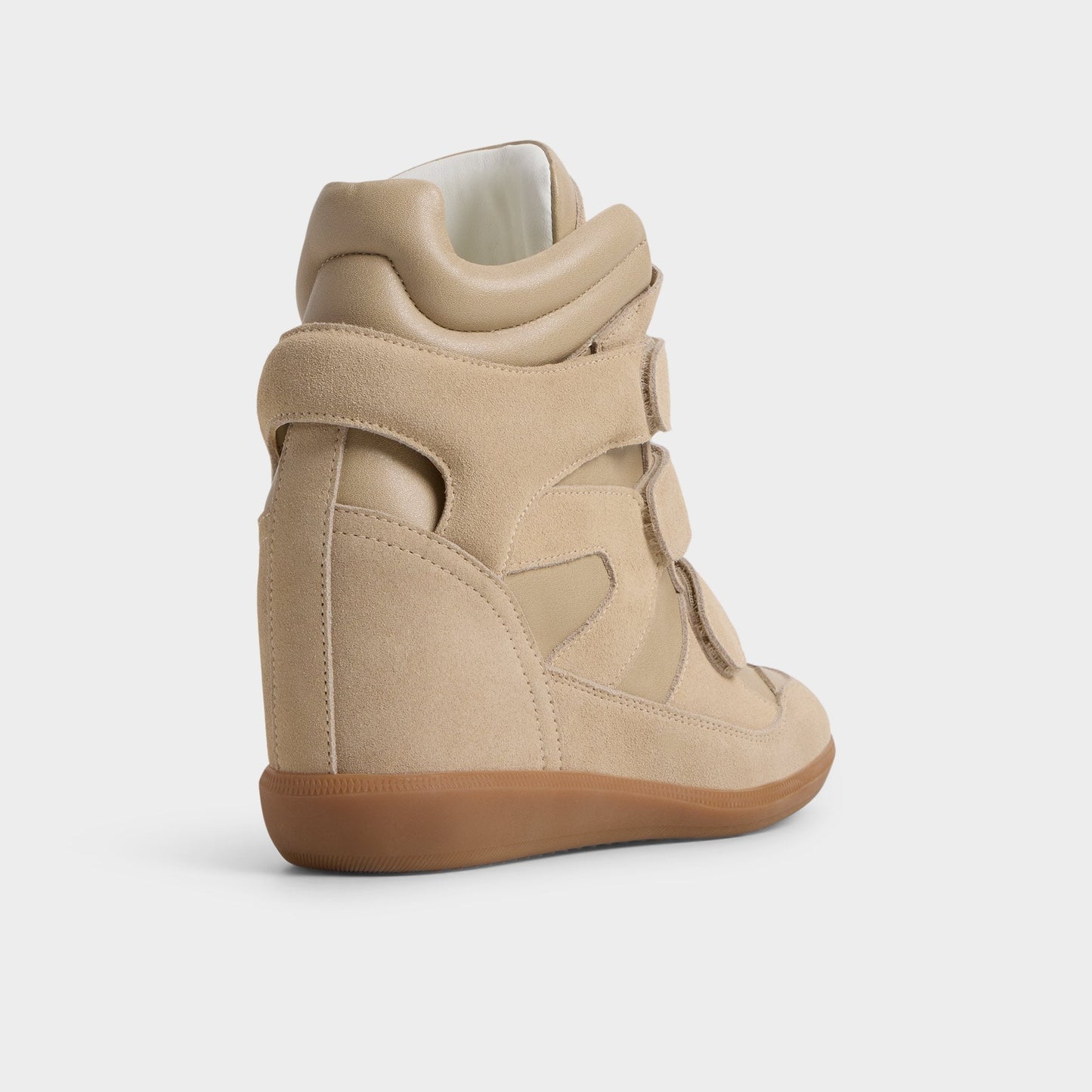 Bellissamo in Sand - Wedge sneaker, Wedge heel - Sand