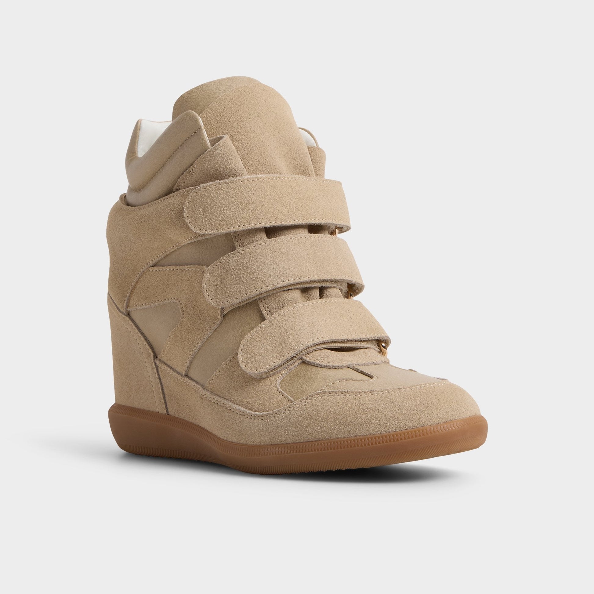 Bellissamo in Sand - Wedge sneaker, Wedge heel - Sand