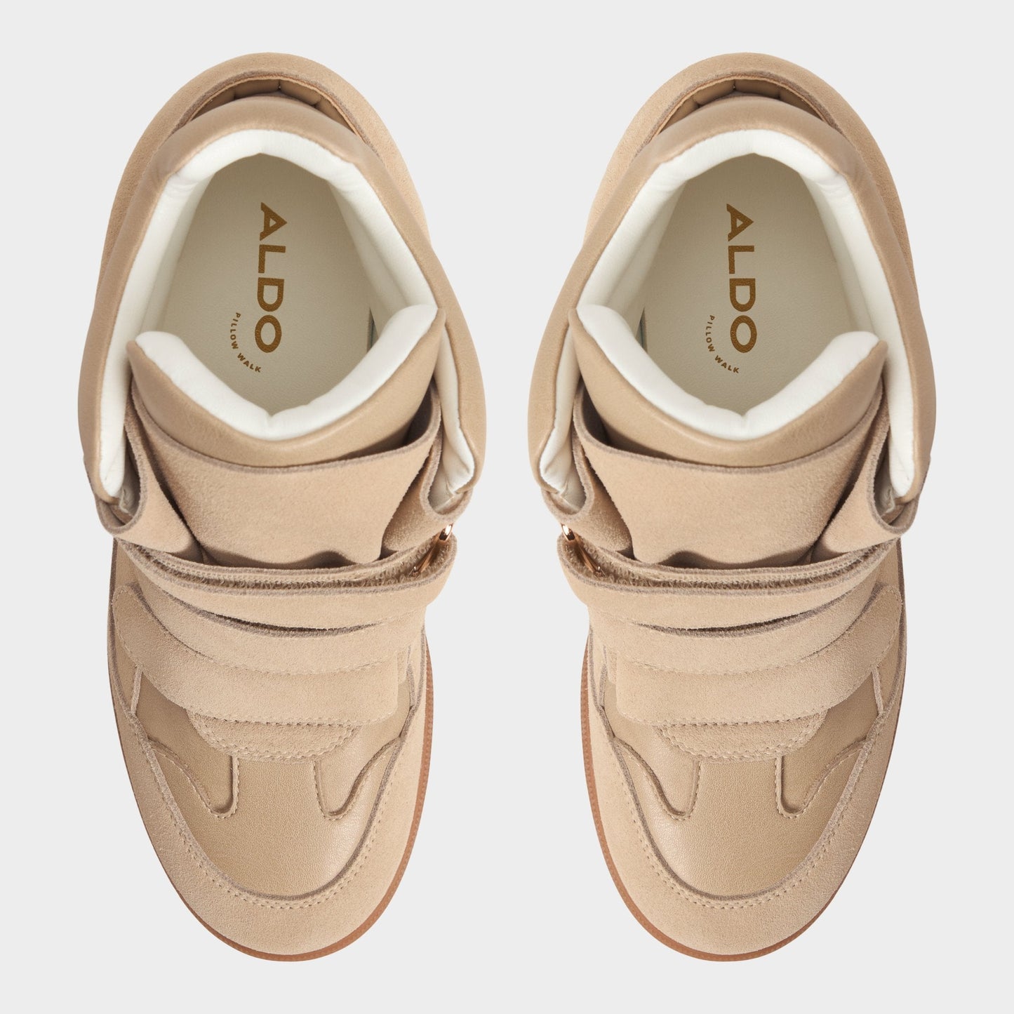 Bellissamo in Sand - Wedge sneaker, Wedge heel - Sand