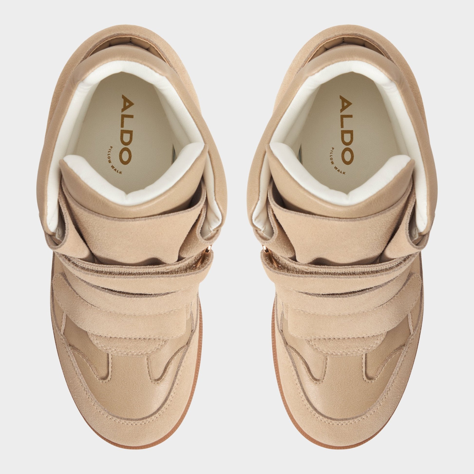 Bellissamo in Sand - Wedge sneaker, Wedge heel - Sand