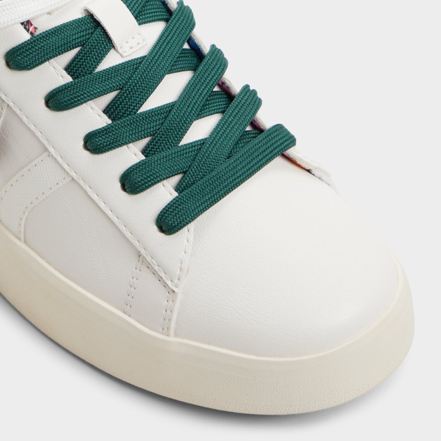 Whatisadam in White Multi - Women's low top sneaker, Cup sole - White multi