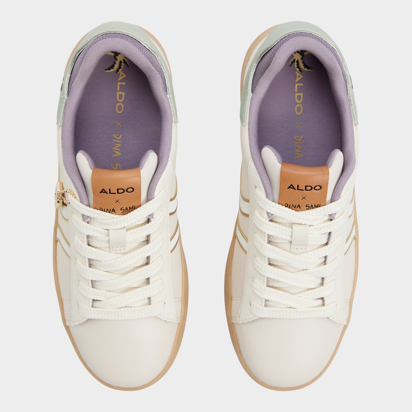 Dina in Sami Pastel Multi14038439 - Women's low top sneaker, Cup sole - Pastel multi