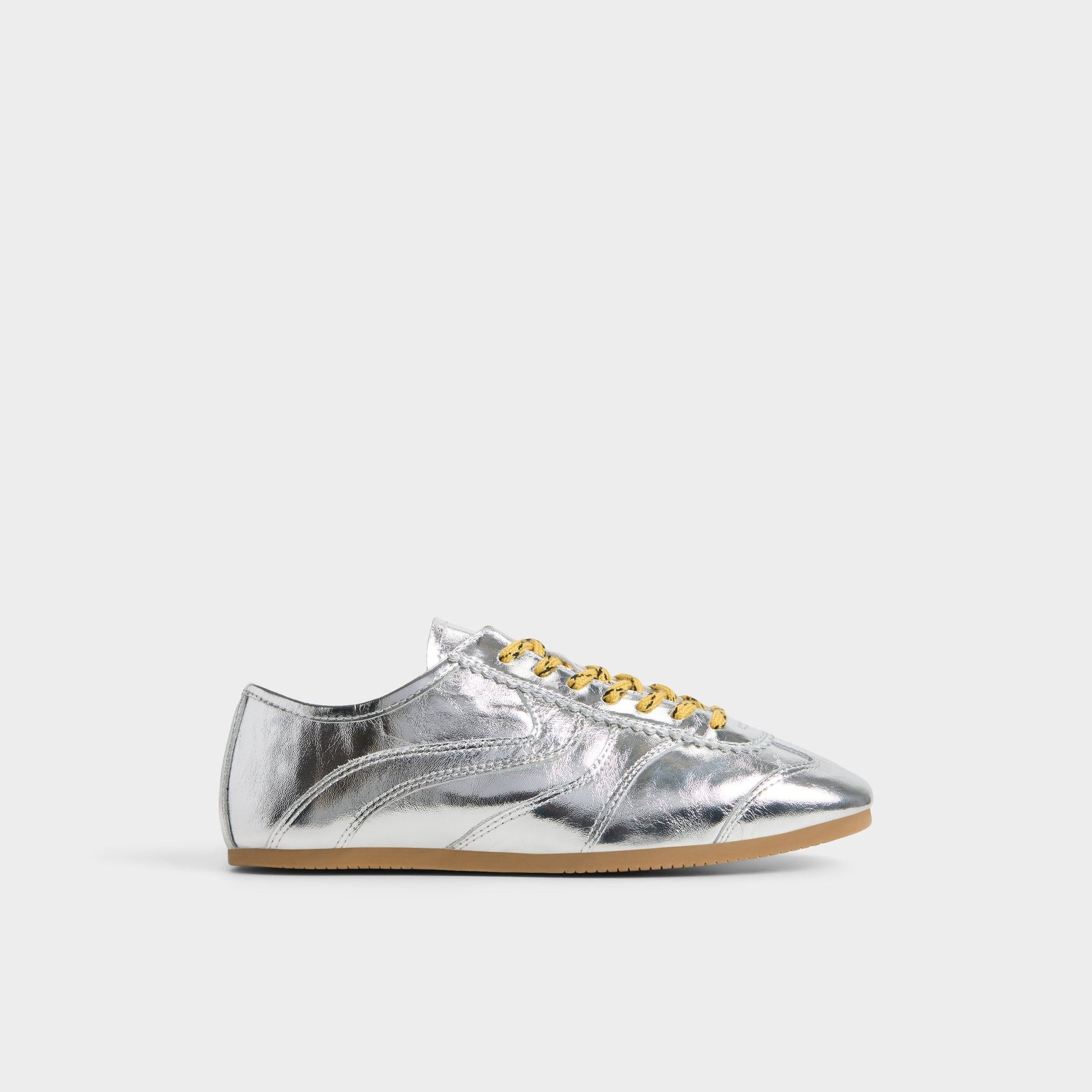 Adrelya in Silver - Jogger sneaker, Jogger sole - Silver