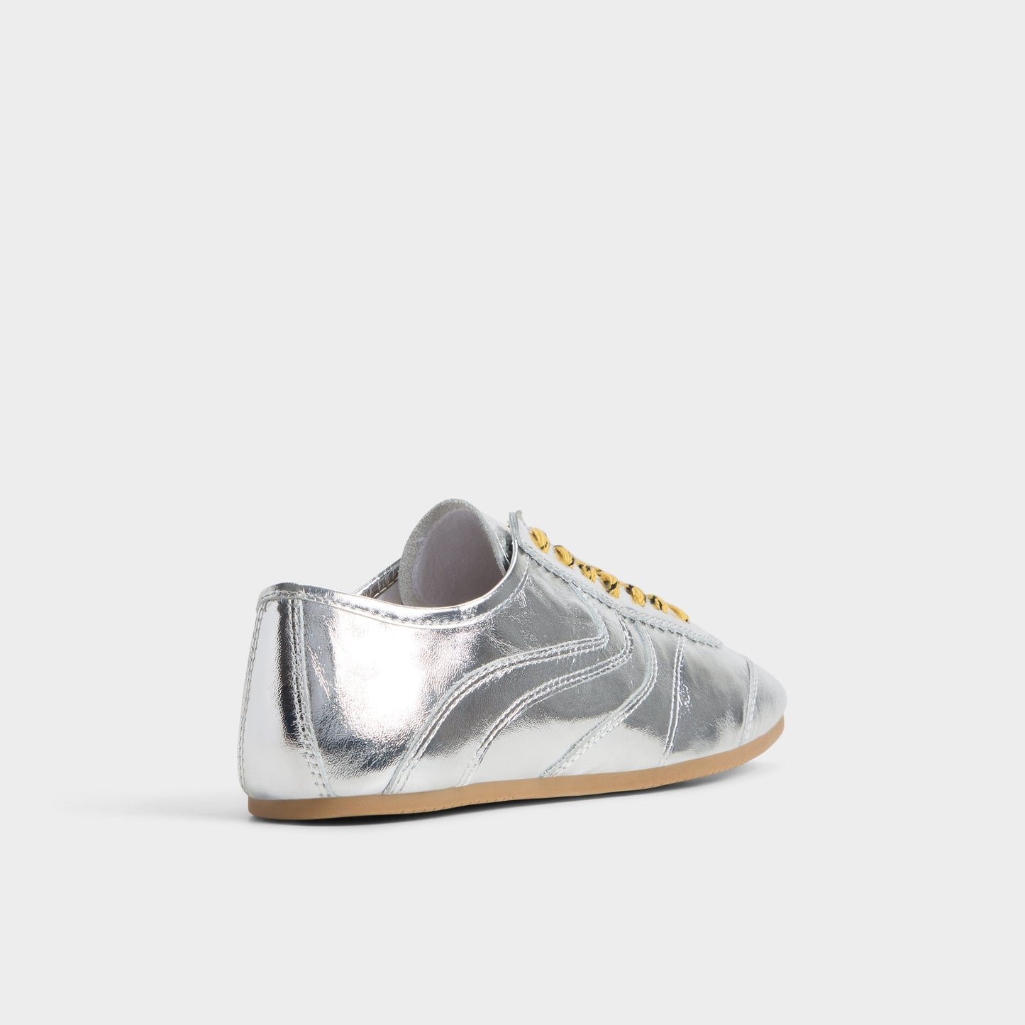 Adrelya in Silver - Jogger sneaker, Jogger sole - Silver