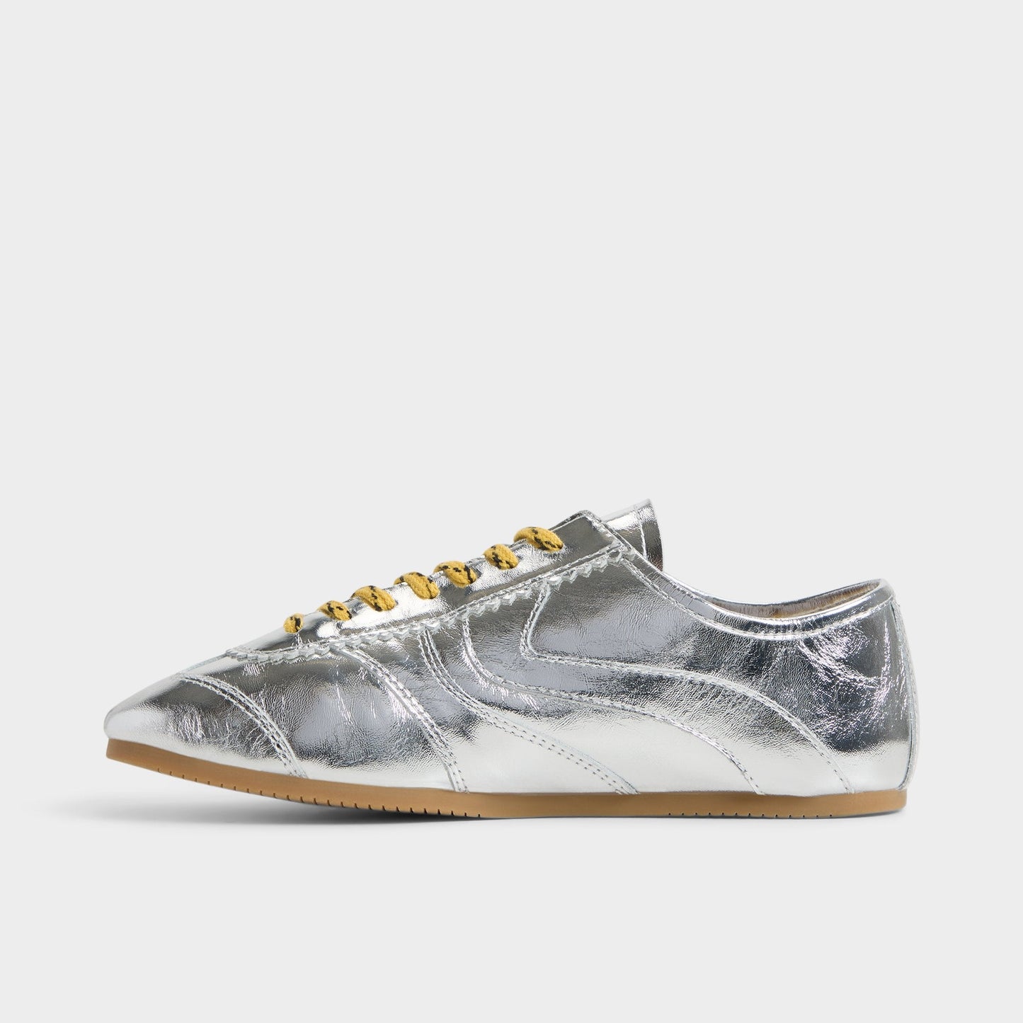 Adrelya in Silver - Jogger sneaker, Jogger sole - Silver